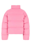 Giacca imbottita in nylon rosa Balenciaga