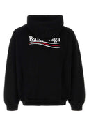 Balenciaga Black Cotton Sweatshirt