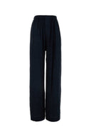 Balenciaga Midnight Blue Silk Pyjama Pant