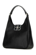 Balenciaga in pelle nera BB borsetta morbida