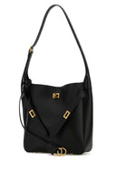 Balenciaga Black Leather Small Bel Air Shoulder Bag