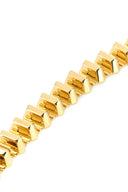 Girocollo di metallo oro Gucci