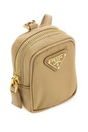 Prada Beige Re Nylon Re Edition 1978 Key Ring