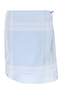 Prada Light Blue Cotton Skirt