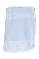 Prada Light Blue Cotton Skirt