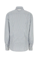 Camicia poplin ricamata da Prada