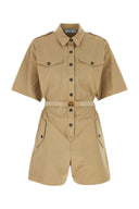 Tuta di cotone Prada Khaki