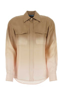 Camicia twill multicolore Prada