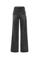 Seven For All Mankind Slate Stretch Denim Lotta Jeans