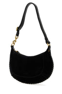 Isabel Marant Bolso de hombro Oskan Moon de ante negro