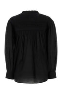 Isabel Marant Etoile Black Cotton Plalia Blouse