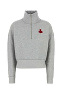 Isabel Marant Etoile Grey Cotton Blend Ross Sweatshirt