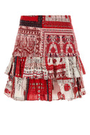 Isabel Marant Etoile Printed Cotton Nomini Mini Skirt