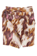 Isabel Marant Etoile Printed Cotton Berenice Mini Skirt