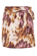 Isabel Marant Etoile Printed Cotton Berenice Mini Skirt