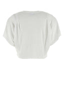 Isabel Marant Etoile White Linen Kyanza T Shirt