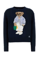 Polo Ralph Lauren Dark Blue Cotton Sweater