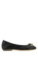 Chloe Black Leather Iris Ballerinas