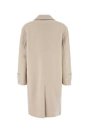 Max Mara Sand Wool Blend Nogara Coat