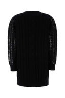 Max Mara Black Wool Blend Mambo Sweater Dress