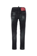 Dsquared Black Stretch Denim Jennifer Jeans