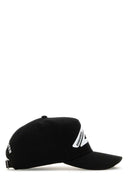 Dsquared Black Cotton Baseball Cap