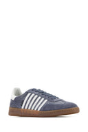 Dsquared Powder Blue Suede Boxer Sneakers