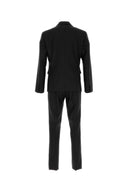 Dsquared Black Virgin Wool Blend London Suit