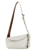 Alexander Mcqueen White Leather Sling Crossbody Bag