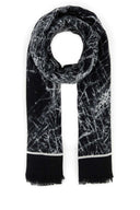 Alexander McQueen gedruckter Wollschal