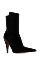 Alexander McQueen Black Fabric Birdee Knöchelstiefel