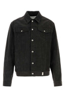 Alexander Mcqueen Slate Denim Jacket