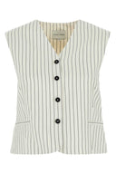Loulou Embroidered Viscose Blend Vest