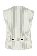 Loulou Embroidered Viscose Blend Vest