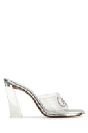 Amina Muaddi透明PVC Bella Mules