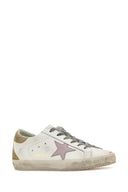 Golden Goose Deluxe Brand White Leather Super Star Classic Sneakers