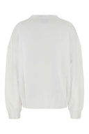 Golden Goose Deluxe Brand White Cotton Sweatshirt