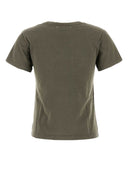 Golden Goose Deluxe Brand Army Green Cotton Doris T Shirt