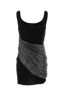 Giuseppe Di Morabito Black Viscose Mini Dress