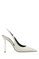 Paris Texas White Leather Lidia Pumps