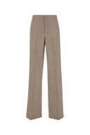Pantalone di lana di cappuccino Moschino