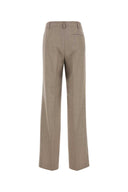 Pantalone di lana di cappuccino Moschino