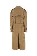 Moschino Beige Gabardine Oversize Trench