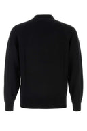 Tom Ford Black Wool Blend Polo Shirt