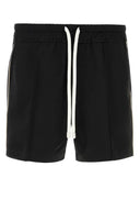 Tom Ford Black Satin Bermuda Shorts