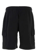 The North Face Black Cotton Bermuda Shorts