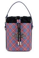 Vivienne Westwood Printed Synthetic Leather Small Daisy Bucket Bag