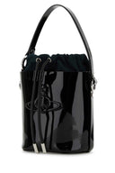 Vivienne Westwood Black Leather Daisy Bucket Bag