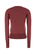 Vivienne Westwood Tiziano Red Wool Blend Bea Cardigan