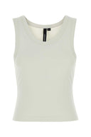 Entire Studios Chalk Stretch Cotton Tank Top